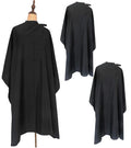 ST-BEST-P Haircut Cape Black Hair Cutting Salon Barber Capes Waterproof hairdressing for Clients Men Adults (3PCS-Barber Capes)