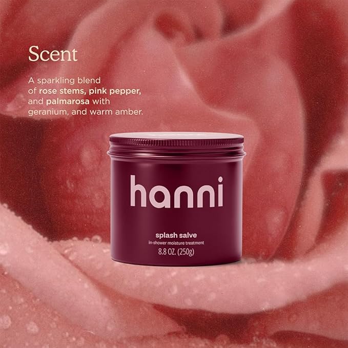 HANNI Splash Salve In-Shower Body Moisturizer Treatment, 250 mL / 8.8 oz