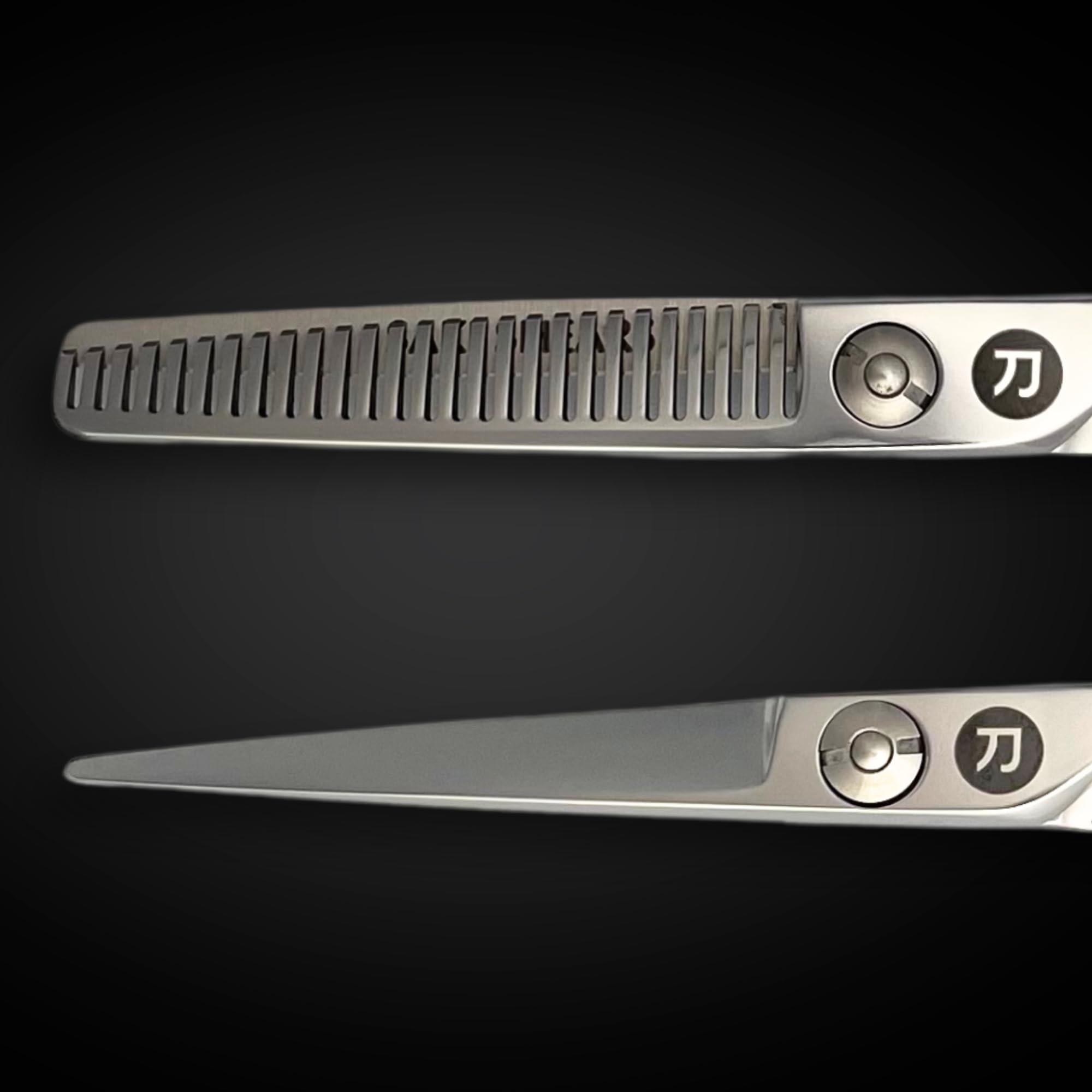 Saki Kotaro 6 Inch Set of Hair Cutting Shears - For Professional Hairdressers and Barbers - Hair Scissors and Thinning Shears for Hair Cut - Made from Japanese 440C Steel