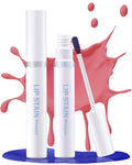Berinist Lip Stain Masque Lip Liner Stain Long Lasting Waterproof Lip Tint Stain Semi-Permanent Lip Tattoo Transfer Proof Non-Drying Matte Finish Suitable for Women's Daily Lip Makeup
