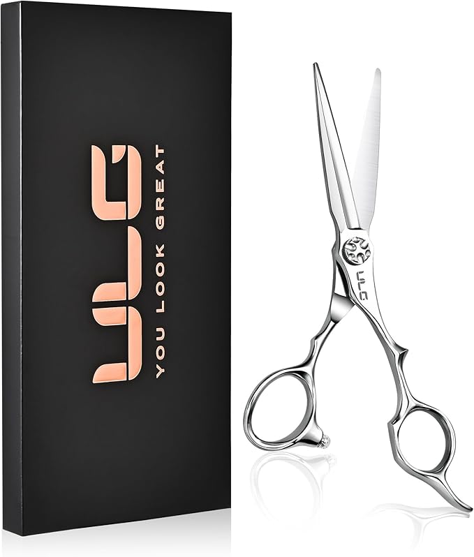 ULG Professional Hair Cutting Scissors 6.7" Japanese 440C Barber Shears