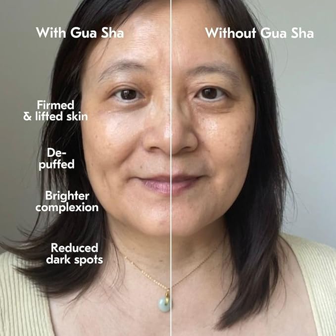 Mount Lai - The Vitality Qi LED Gua Sha Device | LED Light Therapy for Face | Gua Sha Facial Tools for Firming, Lifting, Sculpting, Anti-Aging, Tension-Melting | Face Lift Device Heat Therapy