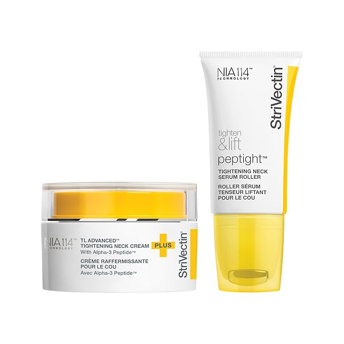 StriVectin Tighten & Smooth Neck Cream & Neck Serum Roller 2-Piece Set