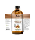 SULU ORGANICS 4 OUNCES Pure Certified Organic Cold Pressed Unrefined Extra Virgin Moroccan Argan Oil