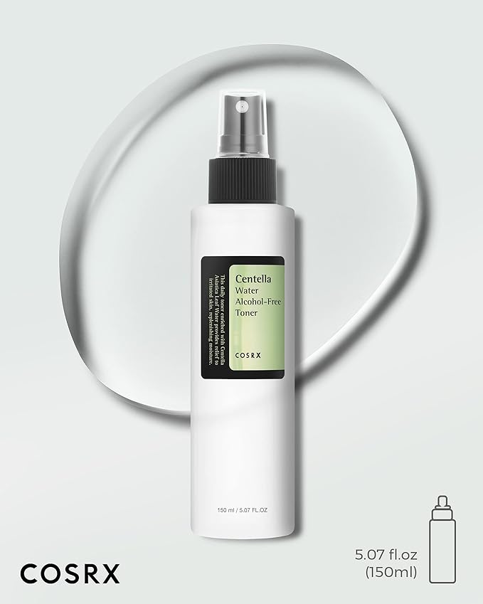 COSRX Alcohol-Free CICA Toner, Centella Soothing Spray Toner, 5.07 fl oz