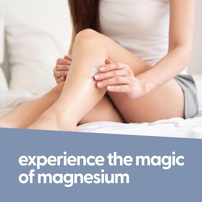 Unscented Magnesium Lotion for Sleep & Leg Cramps 8 fl oz by M3