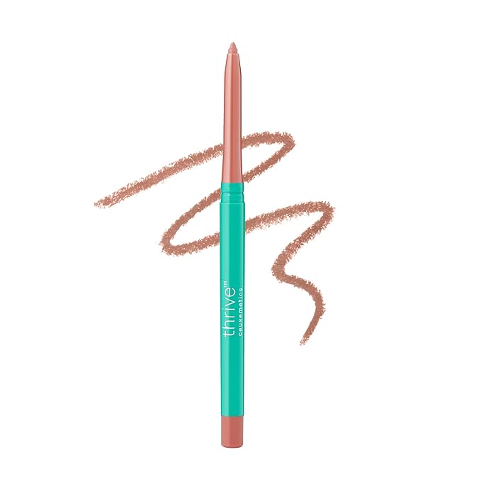 Thrive Causemetics Lip Filler Plumping Lip Liner, Pale Rose Ginger Shade