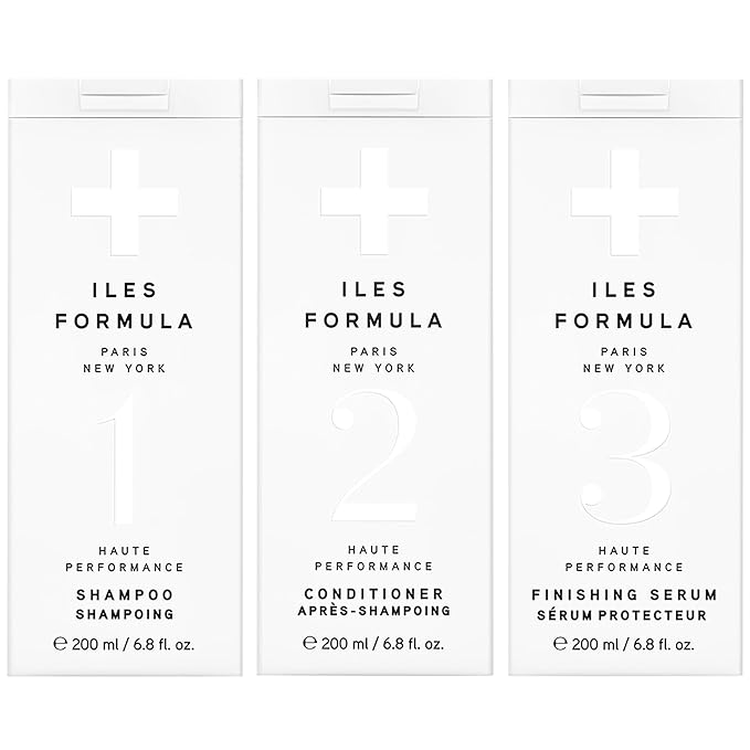 Iles Formula Signature Collection: Shampoo, Conditioner & Finishing Serum