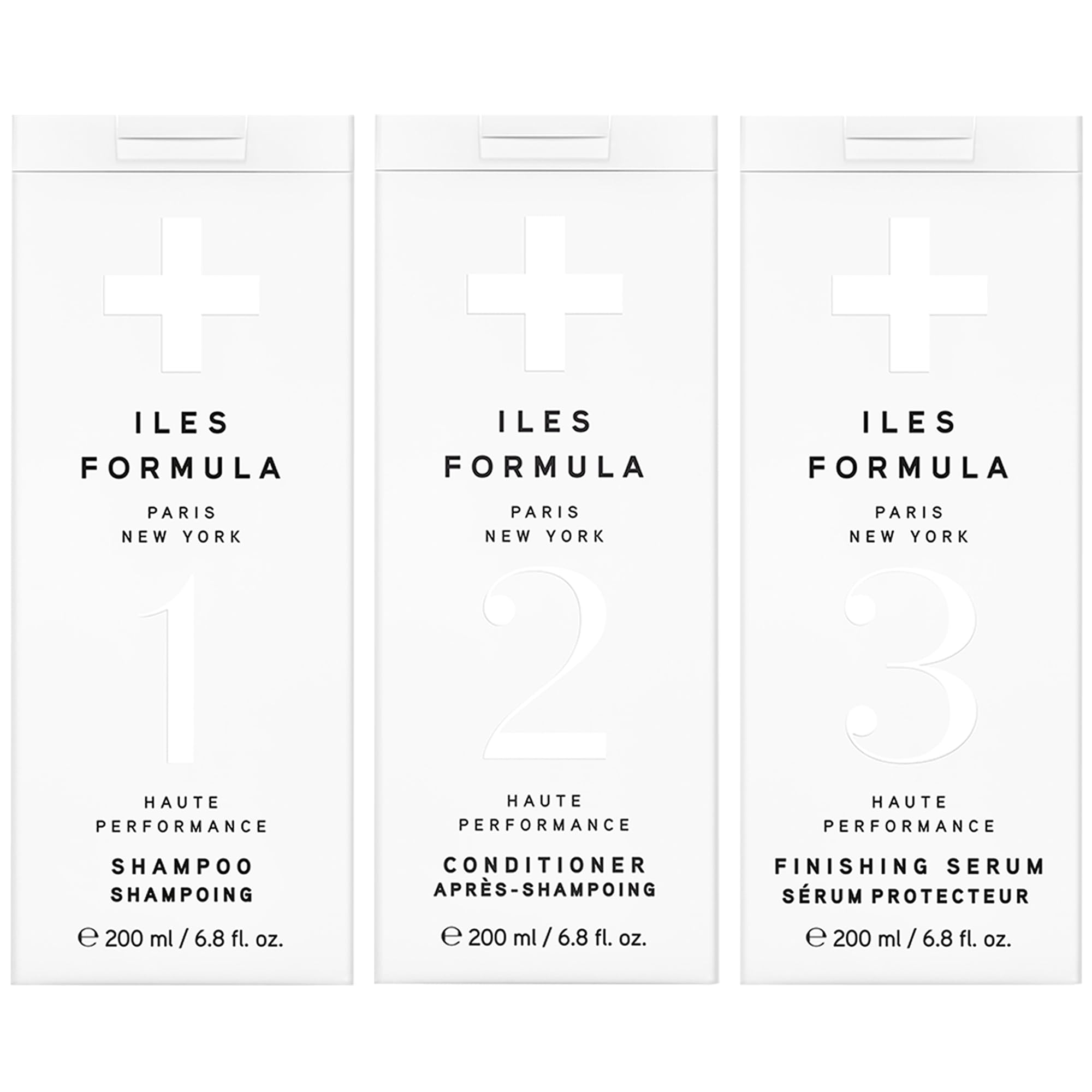 Iles Formula Signature Collection: Shampoo, Conditioner & Finishing Serum