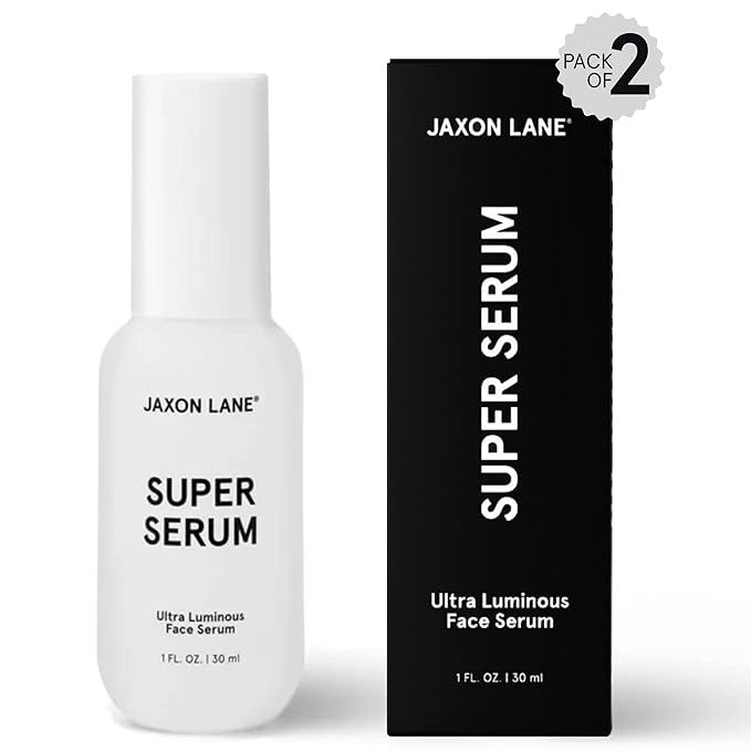 JAXON LANE Super Serum Korean Face Serum for Men, 2 Pack