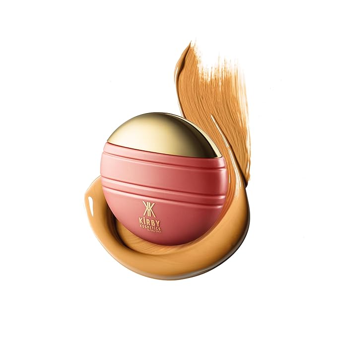 Kirby Kosmetics Konfident Glow Skin Tint – Caramel Confidence Hydrating Oil-Free Glass-Skin Foundation, Buildable Light-to-Medium Coverage, 30 ml – Inclusive Clean Makeup for Radiant Confidence