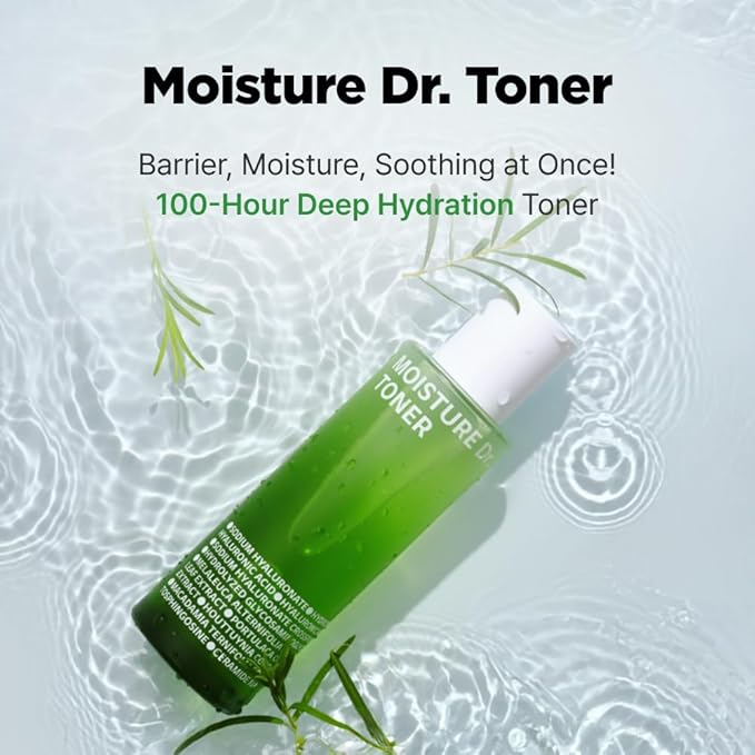 ISOI Moisture Dr. Soothing Toner with Tea Tree Ceramide, 4.39 fl oz