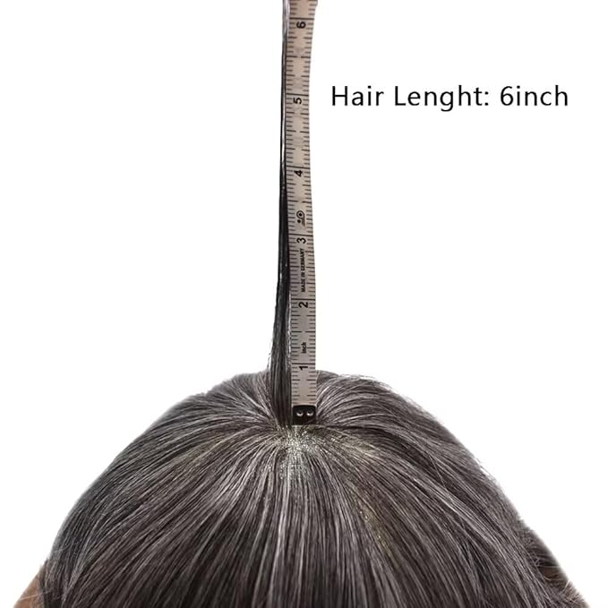 F M FACE MIRACLE NEW YORK Toupee for Men French Lace Center Mens Toupee Hairpiens Human Hair Replacement System Black Brown Blonde Gray Hair Units, 7X9