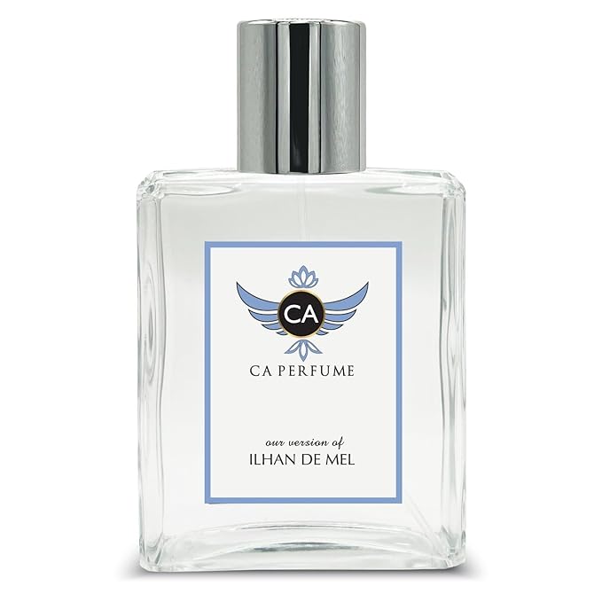 CA Perfume Impression of Ilhan De Mel for Women and Men Eau De Parfum Floral Scent Long Lasting Unisex Fragrance Signature Scent for Day and Night Wear 3.4 Fl Oz 100ml
