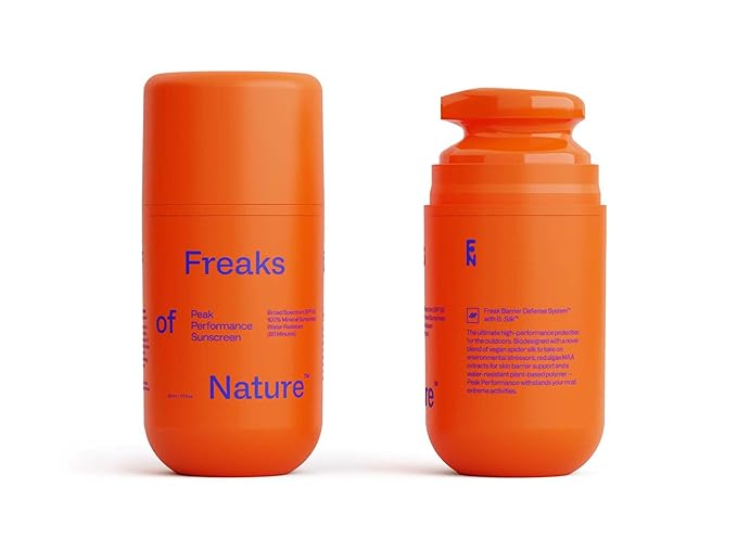 Freaks of Nature Peak Performance SPF 50, 100% Mineral Sunscreen, 1.7oz
