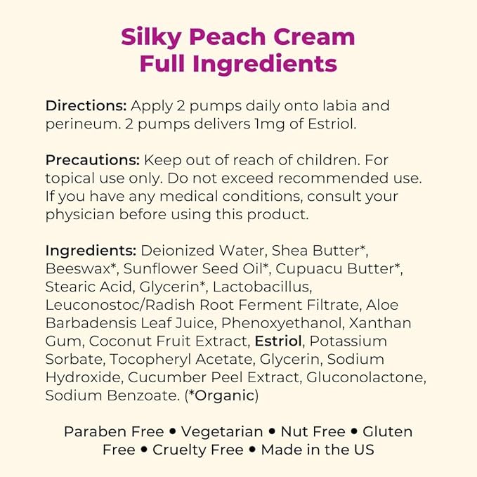 Menopause Rebalancing Bundle: Silky Peach Estriol Cream & Vibrant Third Progesterone Cream for Women. Bioidentical Estrogen & Progesterone for Intimate Comfort, Restful Sleep & Everyday Clarity