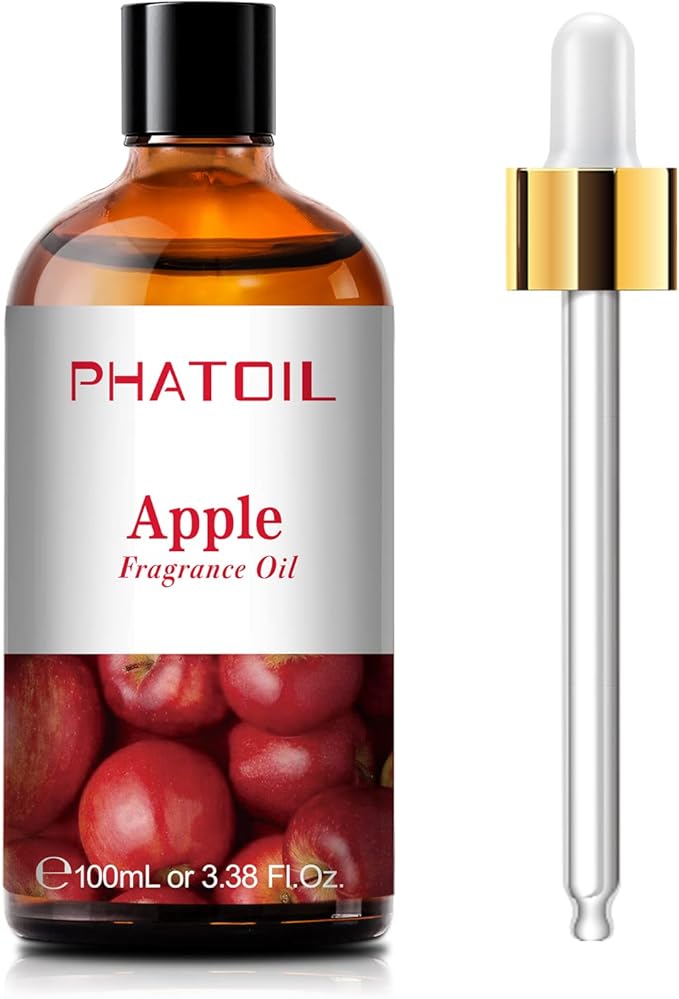 PHATOIL Apple Fragrance Oil for Diffuser Aromatherapy 3.38FL.OZ