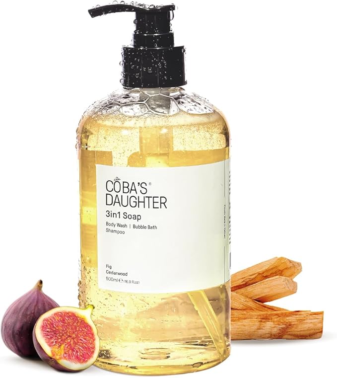 COBA'S DAUGHTER 3-in-1 Soap | Bubble Bath, Body Wash & Hand Wash 16.9oz