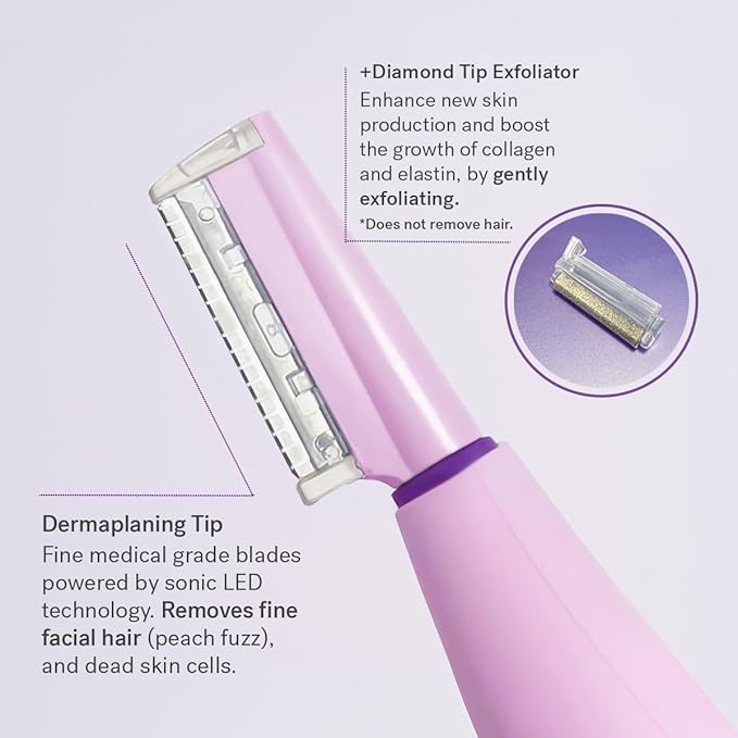 Michael Todd Beauty Sonicsmooth Pro+ Dermaplaning System & Eyebrow Trimmer