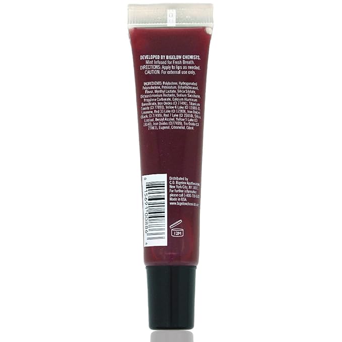 C.O. Bigelow Plum Mentha Lip Tint Trio, Pack of 3 Purple Tinted Lip Gloss