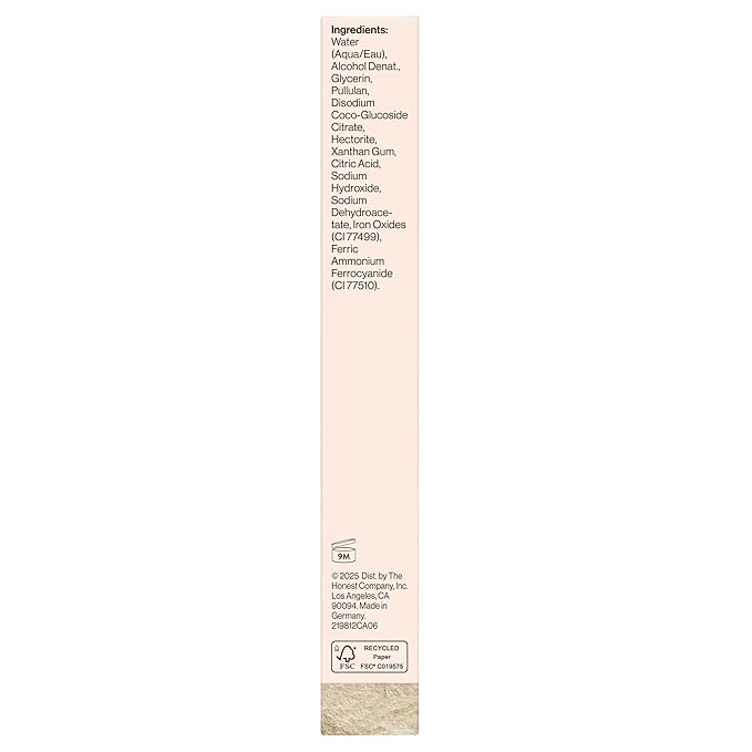 Honest Beauty Liquid Eyeliner, Hypoallergenic, Vegan, Black, 0.58 fl oz