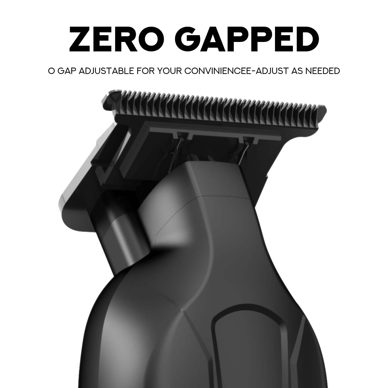 Supreme Trimmer 2-in-1 Vader Clipper & Trimmer Kit | Cordless Beard Trimmer & Mens Clippers Set for Barbers or Home | with DLC Coated Blades | Acid