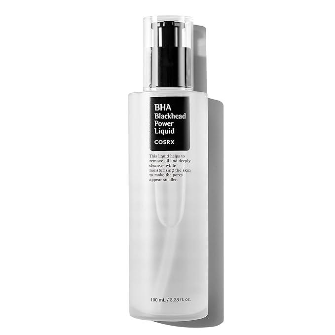 COSRX Niacinamide 2% + BHA 4% Blackhead Exfoliant Korean Toner, 3.38fl.oz