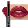 ilembane Plum Red Hydrating Lipstick, Glossy Tinted Lip Balm - Dusky Plum