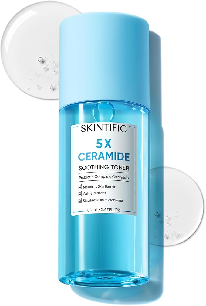 SKINTIFIC 5X Ceramide Soothing Toner, Soothing Barrier Repair