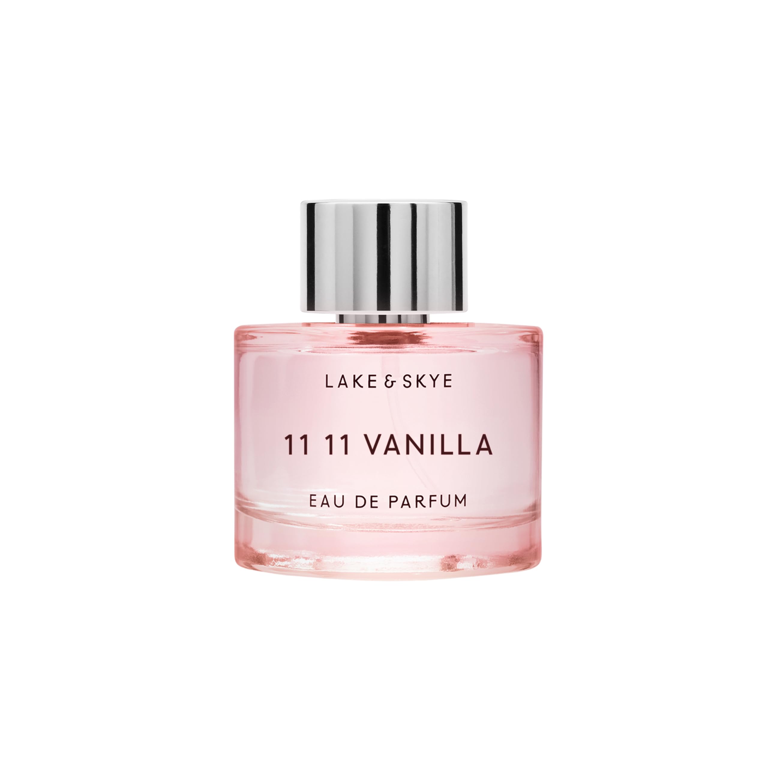 Lake & Skye 11 11 Vanilla Eau de Parfum 100mL - Long Lasting - Vanilla, Cashmere, Dreamy, Crème, Skin Musk, Clean, Vegan, Paraben-Free, Cruelty-Free