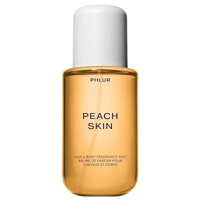 PHLUR Peach Skin Body Mist, 8 Fl Oz - Hair and Body Perfume for Women