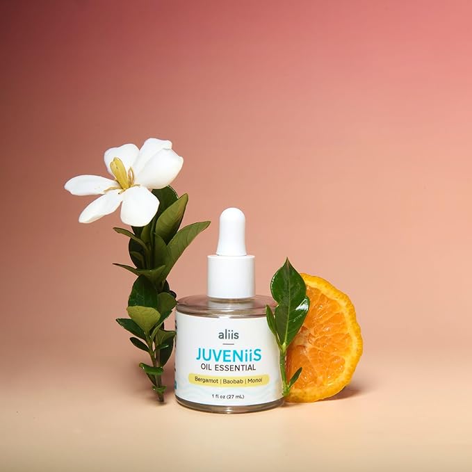 ALIIS Juveniis Hair + Skin Oil – Multi-Use Lightweight Oil for Scalp & Body Moisture – Non-Greasy Formula for Softness, Frizz Control & Shine – Lightweight Hydration Care for Skin & Strands – 27 mL