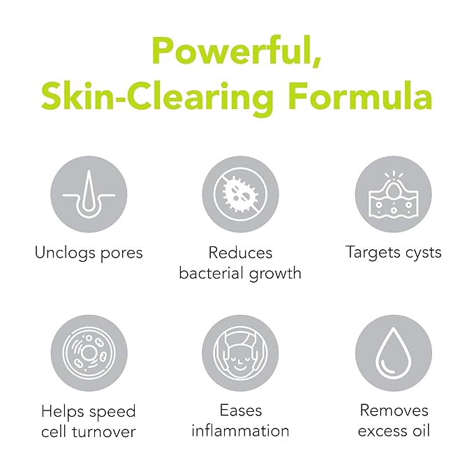 humane Benzoyl Peroxide Acne Body Wash - Non-Foaming - 10% Maximum-Strength