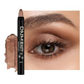 IATMOMOD Copper Brown Shimmer Cream Eye Shadow Stick Makeup for Women, Shimmer Eyeliner Pencil Eyeshadow Brightener Stick for Eyes, Waterproof Eyeshadow Applicator Blendable sombras para ojos 73#