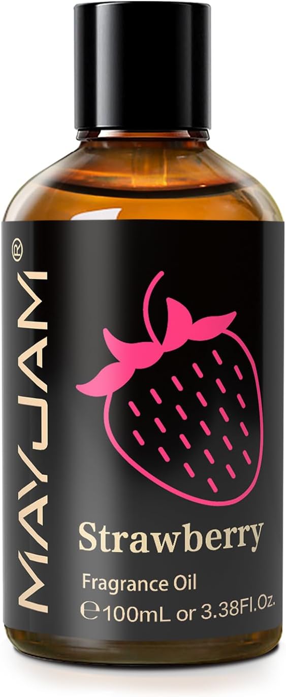 MAYJAM Strawberry Fragrance Oil for Diffusers, 3.38FL.OZ