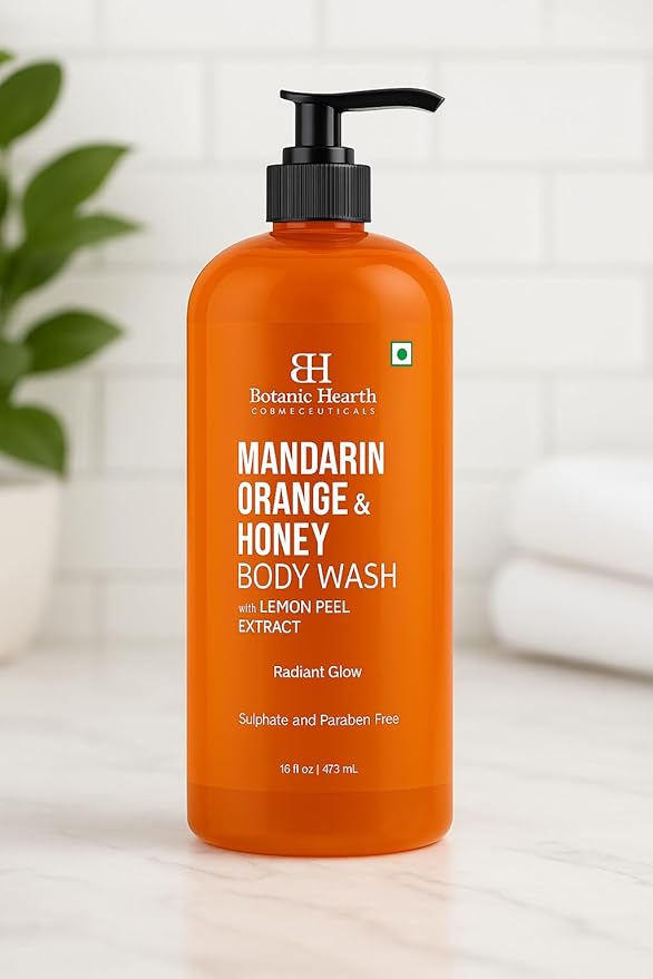 Botanic Hearth Mandarin Orange & Honey Body Wash – 16 fl oz