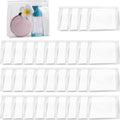 GAWBYET 50 PCS Mini Clear Makeup Bag,Small Clear Zipper Pouch Travel Bag for Toiletries Plastic Cosmetic Organizer Waterproof，for Swimsuit Bikini Travel Vacation(5.9 x 5.1 x 1.4 Inch)