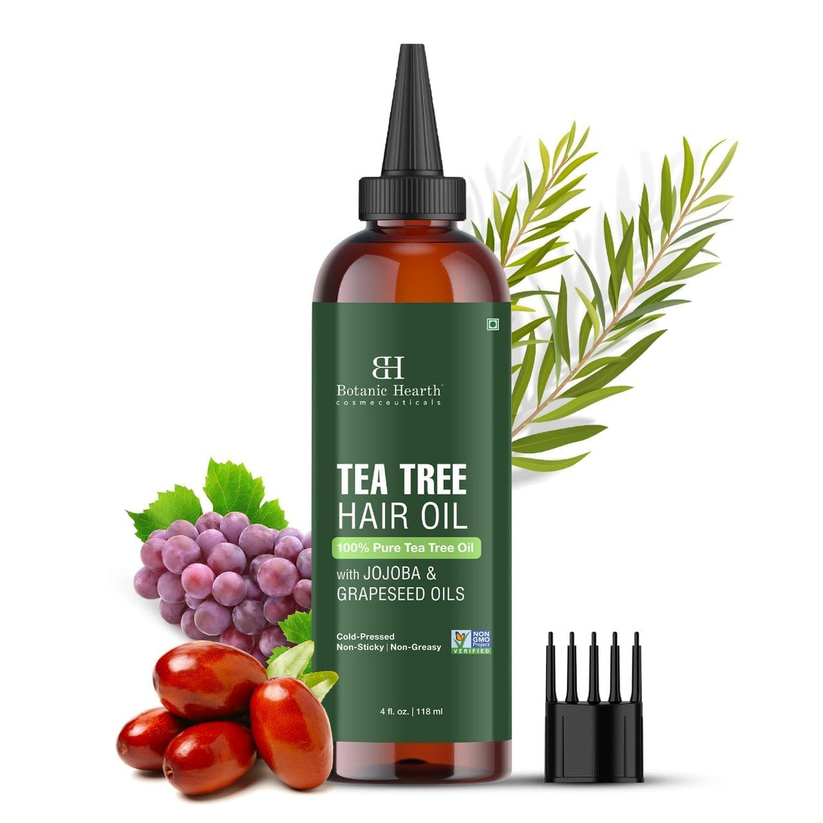 Botanic Hearth Biotin Oil for Hair Growth 6.7 Fl oz