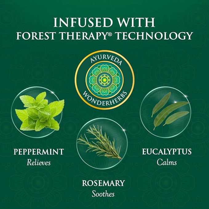 SPA CEYLON ForestVeda - Calming Body & Pillow Mist, Aromatherapy Stress Relief, Natural - Organic, Natural Body Mist & Room Spray 100ml