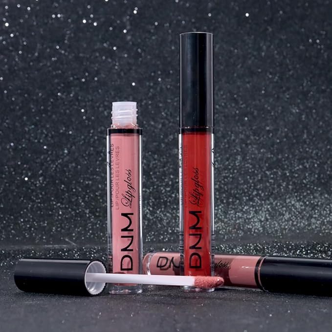 AMY'S DIARY 3Pcs Matte Liquid Lipstick Set, Classic Red Soft Pink Nude Rosewood Mauve Lip Stain Kit, LipStain Long Lasting 24 Non-Transfer Lip Gloss, Waterproof Lip Makeup for Women Lippies