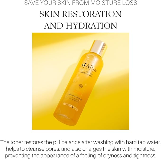d'alba Piedmont White Truffle Vita Toning Serum Toner (6.08 fl. oz)