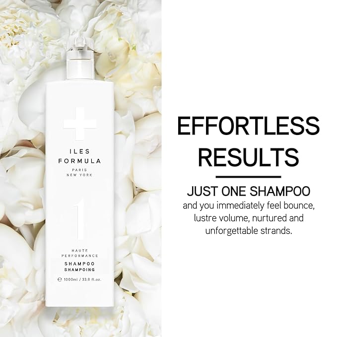 ILES FORMULA Haute Performance Shampoo, 1L, ($220 Equivalent Retail Value)