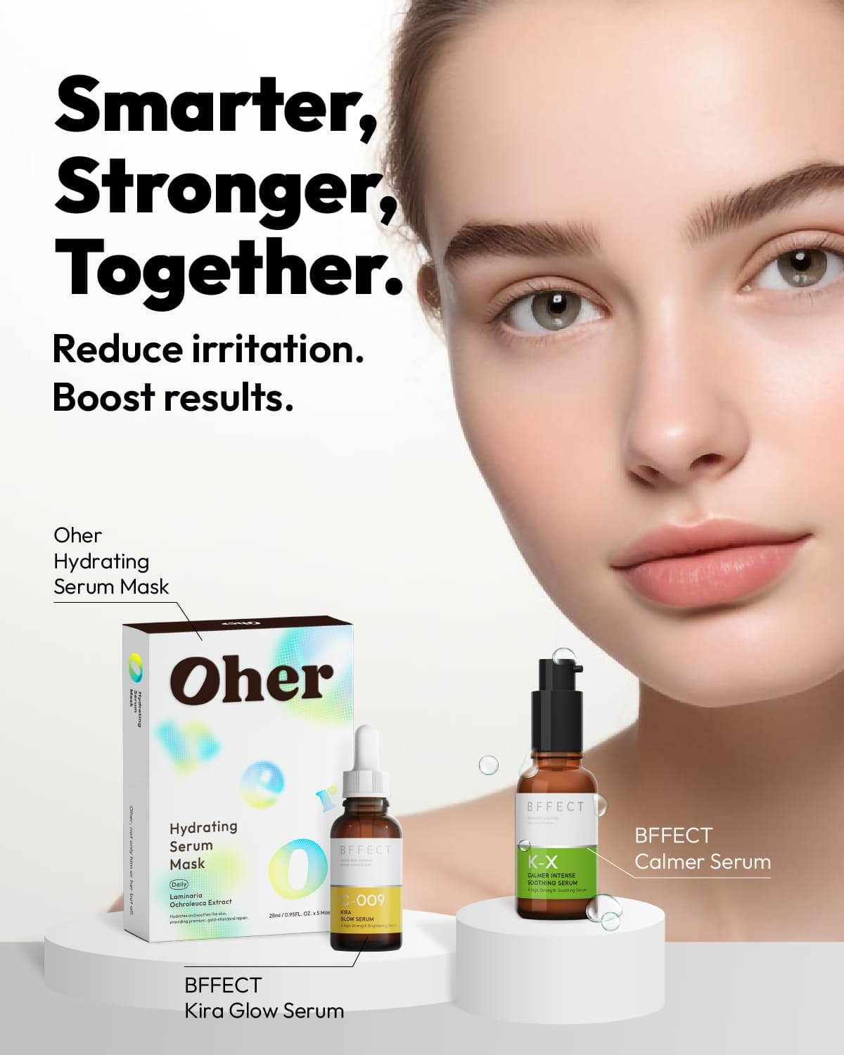 BFFECT Centella Asiatica Serum,Calmer Intense Soothing Serum with Madecassoside for Sensitive Skin, Soothe & Repair Skin Barrier, Redness Relief, Fragrance Free, 1 Fl Oz