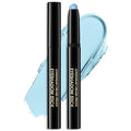 Wugbc Eyeshadow Stick Matte Eye Shadow Pencil Cream to Powder Eye Brightener Crayon Long-Lasting Single Eyeshadow Buildable & Blendable High Pigmented Eye Liner Makeup for Women, 10 CORNFLOWER