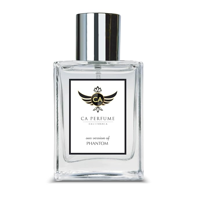 CA Perfume Impression of Phantom for Men Woody Aromatic Fragrance Long Lasting Mens Cologne Eau De Parfum 1.7 Fl Oz 50ml