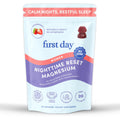 FIRST DAY Magnesium Gummies for Women, L-Theanine, Melatonin-Free, 60ct