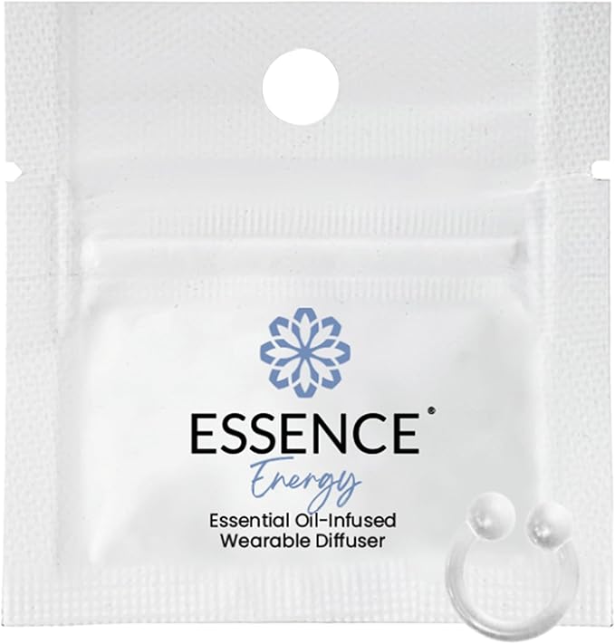 Essence Wearable Aromatherapy Nasal Diffuser – Energy Blend Essential Oil