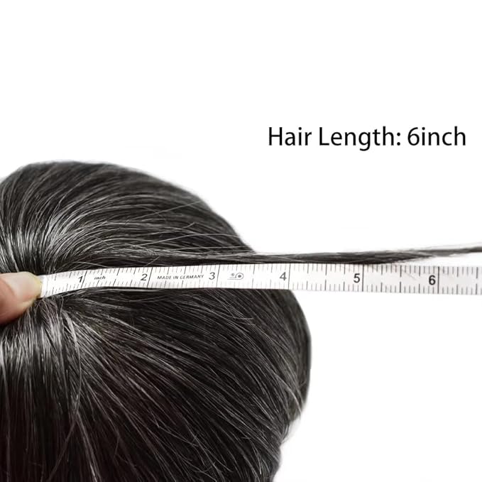 F M FACE MIRACLE NEW YORK Toupee for Men French Lace Center Mens Toupee Hairpiens Human Hair Replacement System Black Brown Blonde Gray Hair Units, 7X9