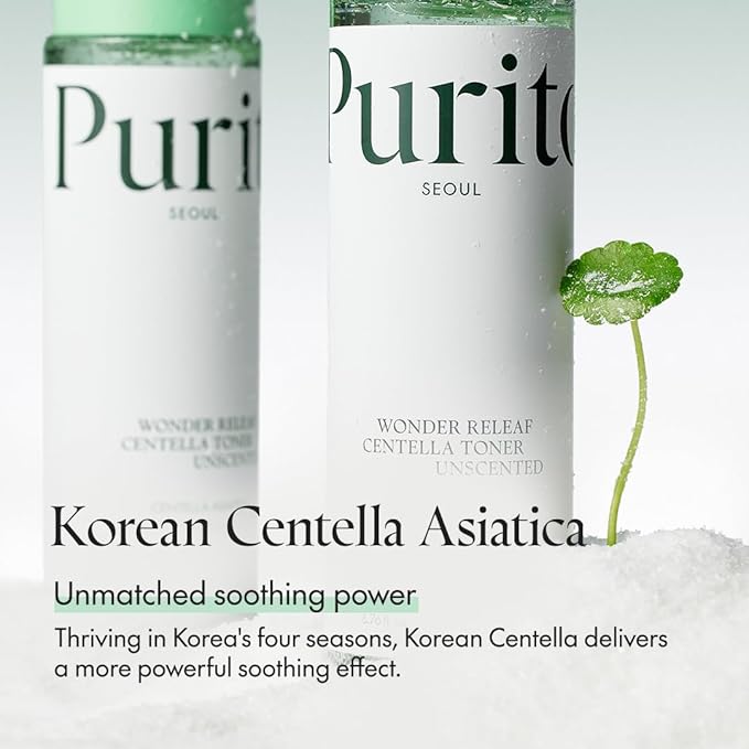 PURITO Wonder Releaf Toner Unscented | Soothing Toner For Sensitive Skin