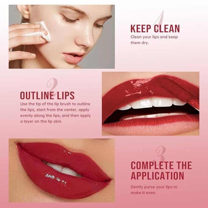 Hxssll Nourishing High-Shine Lip Gloss,Hydrating & Moisturizing Lip Tint, Non-Sticky, Long-Lasting Glossy Lip Stain,Softens & Plumps Lips for Smooth,Gentle Formula for Dry Lips 09#Deep Red Brown